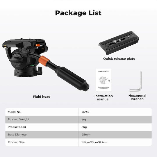 K&F Concept Camera Support Accessories 6942052566094