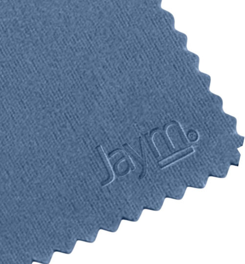 H4 Pack 10 Microfiber Cloths 10x10cm Ultra Soft Blue