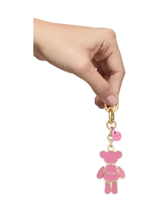 Tous Llavero Puppet Bear Pink 360771 Γυναικείο Metal