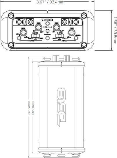 4 Channel Amplifier