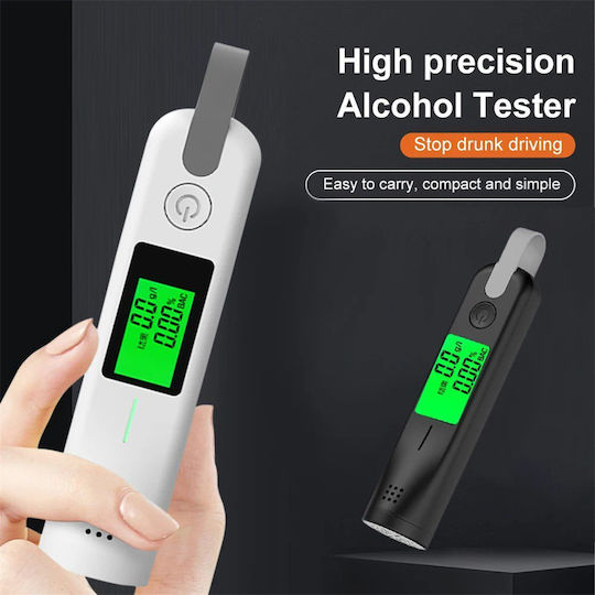 Portable Alcohol Test Device Digital Alcohol Tester Keychain