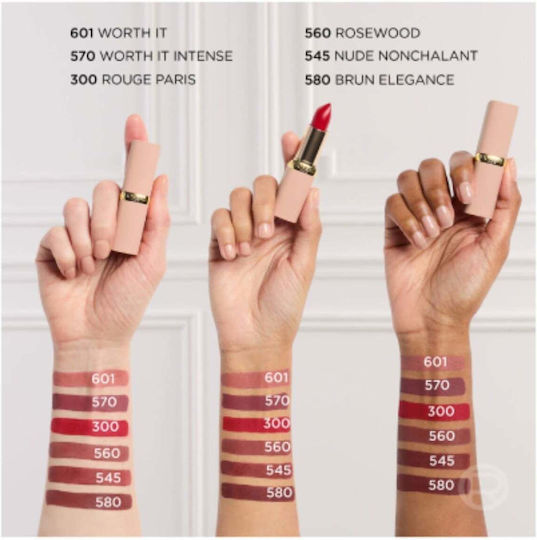L'Oreal Paris Colour Riche Blurred Matte Κραγιόν Matte 601 Worth It 4.3gr