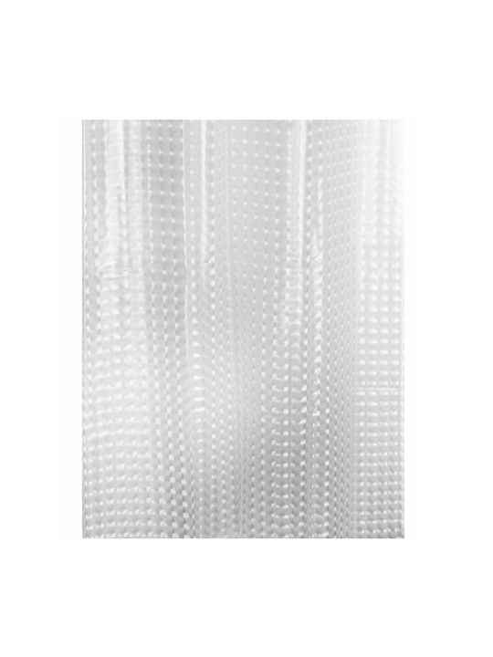 Alista Home Perdea de Baie 180x180cm Transparentă