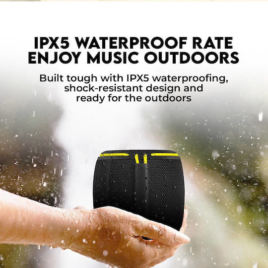 Sonic Gear SonicGo! Boom 2 Ηχείο Bluetooth 10W με Διάρκεια Μπαταρίας έως 5 ώρες Μαύρο