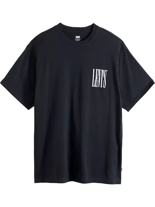Vintage Fit T-shirt Jet Black