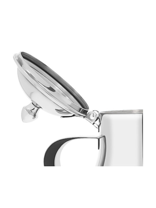 Ceainic Inox Signature Cu Capac și Cioc Precizie Argintiu
