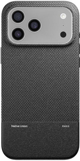 Native Union Back Cover Leather Black (iPhone 17 Pro)