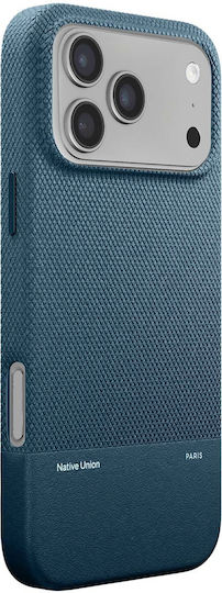 Native Union Back Cover Δερμάτινο Navy Μπλε (iPhone 17 Pro Max)