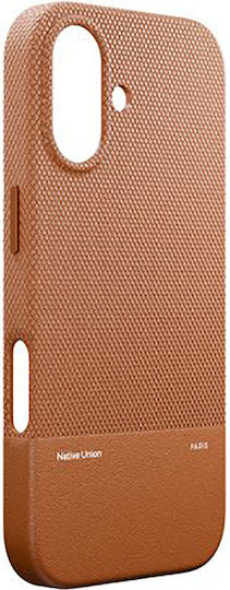 Native Union Back Cover Δερμάτινο 1mm Καφέ (iPhone 17)