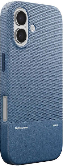 Native Union Back Cover Δερμάτινο Navy Μπλε (iPhone 17)