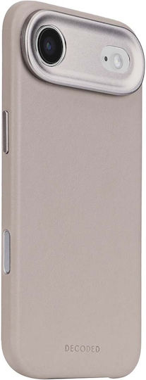 Decoded Backcover Back Cover Piele Negru (iPhone Air)