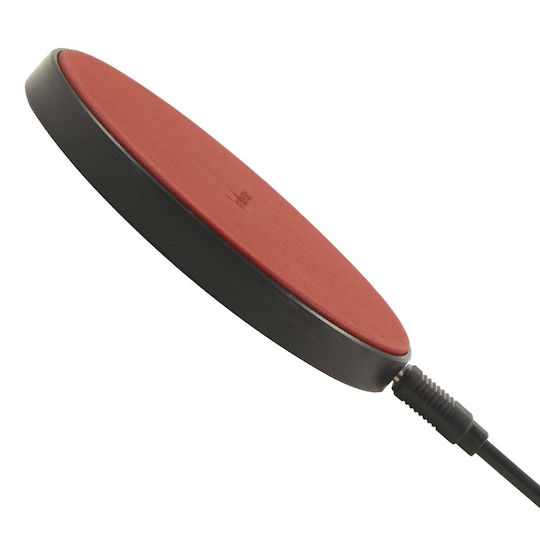 Wireless Charger (Qi Pad) 10W Reds (BEETLECASE Leather)