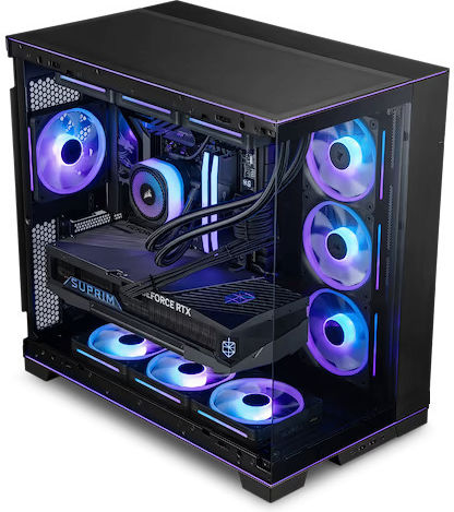 U-Case Ares Gaming Desktop PC (Ryzen 7-9800X3D/64GB DDR4/2TB SSD/GeForce RTX 5080/W11 Home)