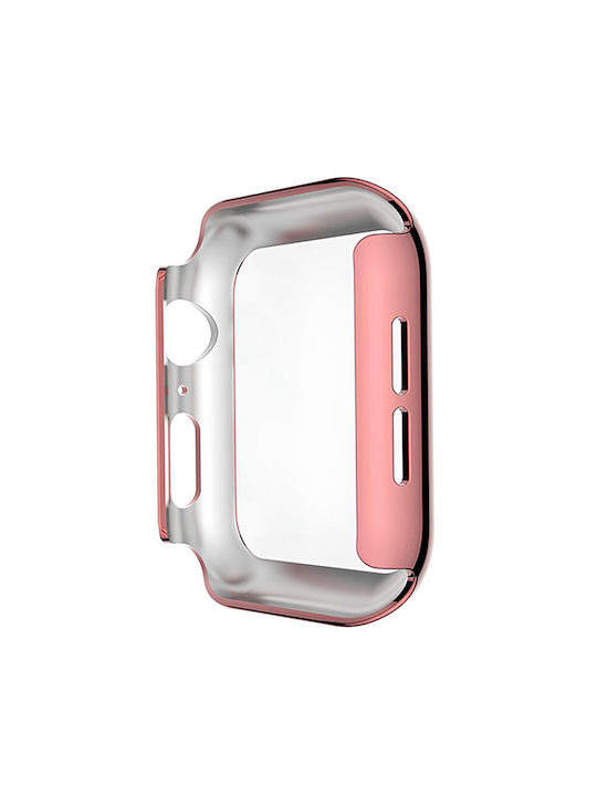 Eko Full Cover Case Watch 41mm Tempered Glass Screen Protector Pink