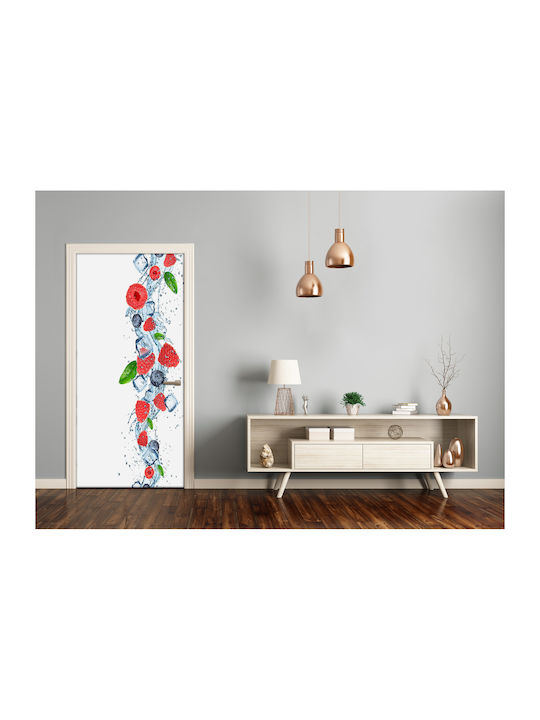 Декоративно Стикер Врата Forest Fruits And Ice doorsticker-f-66266127 85x205бр Tulup