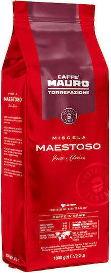 Caffe Mauro Cafea Espresso Arabica Maestoso Boabe 1kg