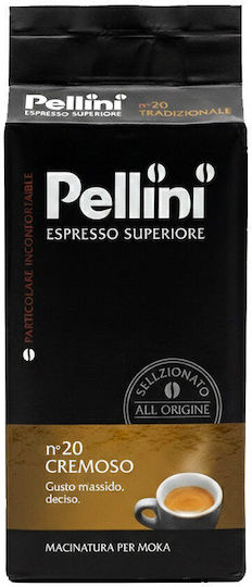 Pellini Espresso Kaffee Gemahlen 250gr