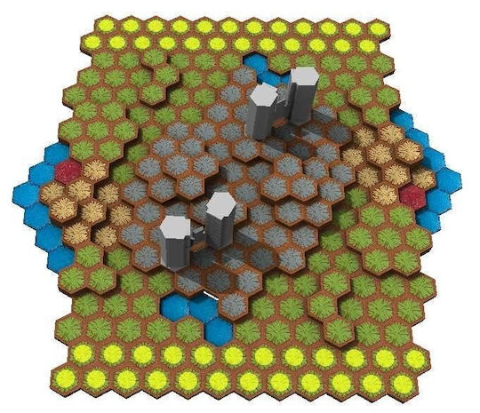 Heroscape Tournament Organizer Terrain Kit