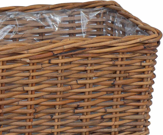 vidaXL Ghiveci Rattan Maro vidaXL Ghiveci Rattan Maro