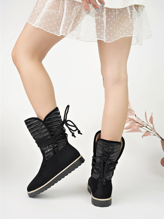 Damenstiefel Schwarz