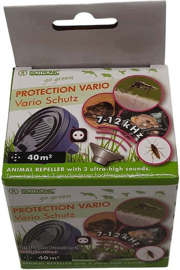 Isotronic Ultraschallgerät Abwehrmittel 7-12khz Bracher 230v Modell Vario-protection Blau