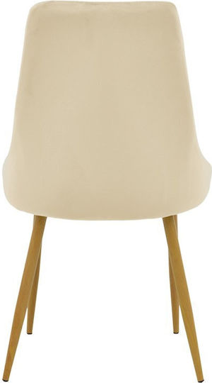 Azori Столички Трапезария плюшени Бежов 2бр 49x55x85бр
