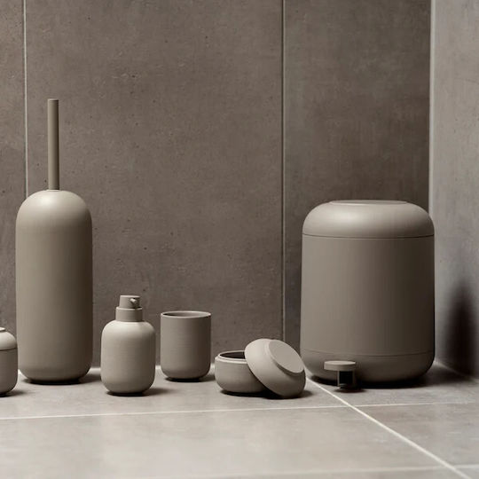 Zone Denmark Ceramic Toilet Brush Brown