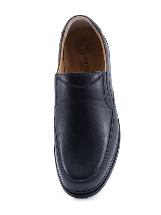 Men's Leather Casual Shoes Black