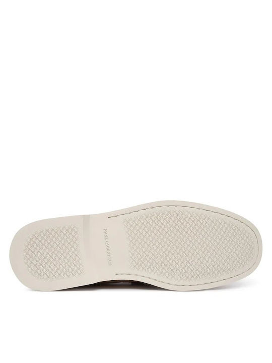 Men's Leather Loafers Beige