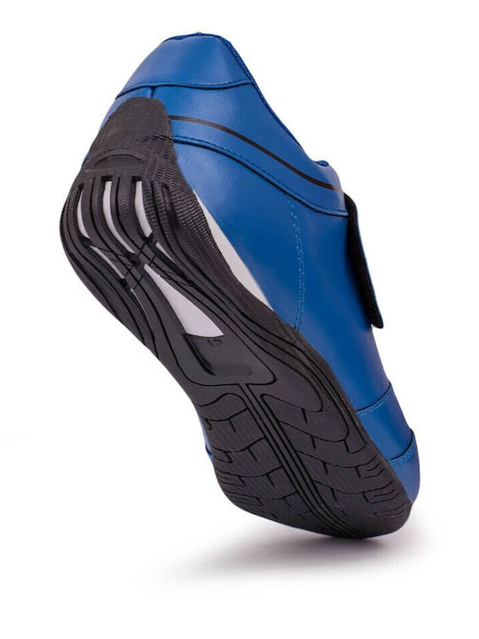 Men's Synthetic Leather Casual Shoes Blue