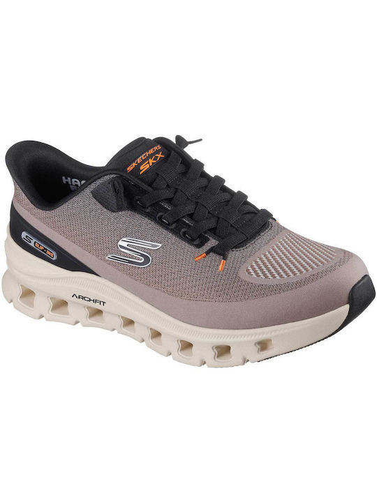 Herren Sportschuhe Laufen Beige