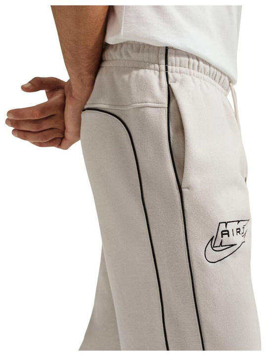 Air Jogginghose mit Gummizug Beige