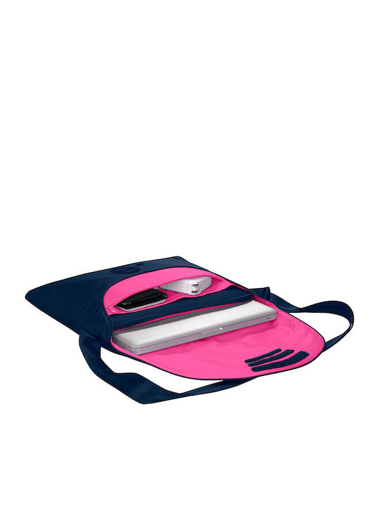 Be Z Shoulder Bag Macbook Pro 13" La Garde Robe Collection Blue Pink