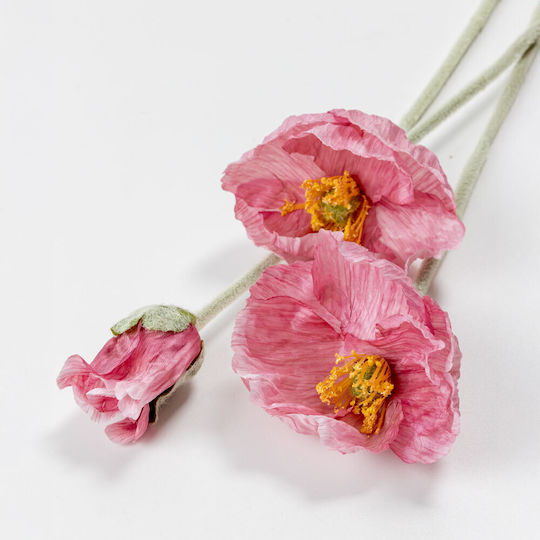 Dekorative künstliche Blume Mohnblume Rosa 12Stück InTheBox