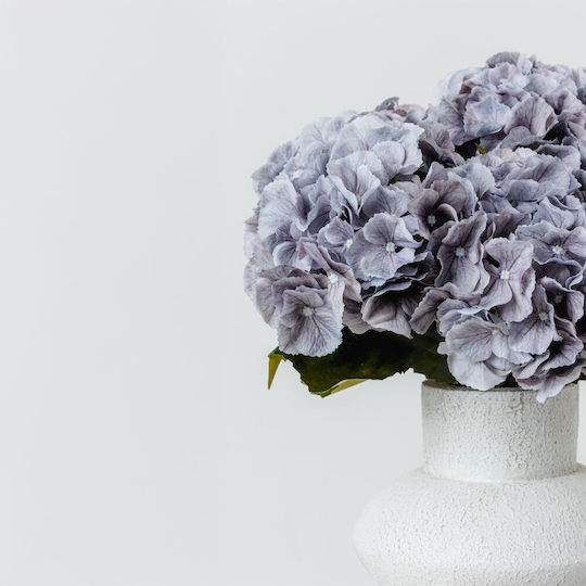 Dekorative künstliche Blume Hortensie Gray 18Stück InTheBox