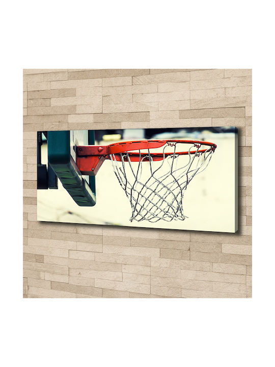 Panou Decorativ Pentru Interior Pânză Coș De Baschet 125x50 Cm