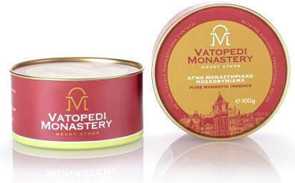 Pure Incense of Mount Athos Old Traditional Recipe 10 X 100g Authentic Product of Vatopedi Monastery Holy Great Monastery Vatopedi 28172 Desert Blossoms