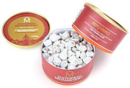 Pure Incense of Mount Athos Old Traditional Recipe 100g Authentic Product of Vatopedi Monastery Holy Great Monastery Vatopedi 28160 Cherubic