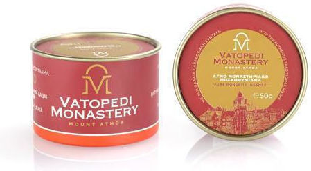 Pure Incense of Mount Athos Old Traditional Recipe 12 x 50g Variety of 12 Scents Authentic Product of Vatopedi Monastery Holy Great Monastery Vatopedi Incense-12x50g