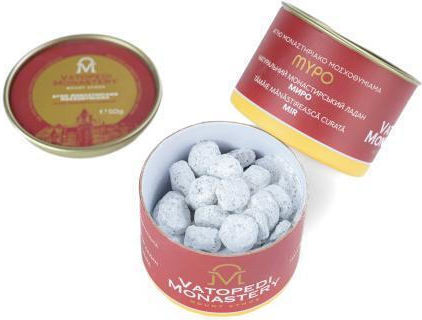 Pure Incense of Mount Athos Old Traditional Recipe 50g Authentic Product of Vatopedi Monastery Holy Great Monastery Vatopedi 010202000004my Myrrh