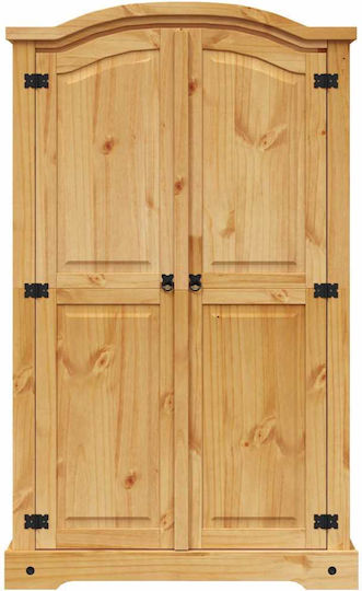 Doppeltür Kleiderschrank 101x52x170cm