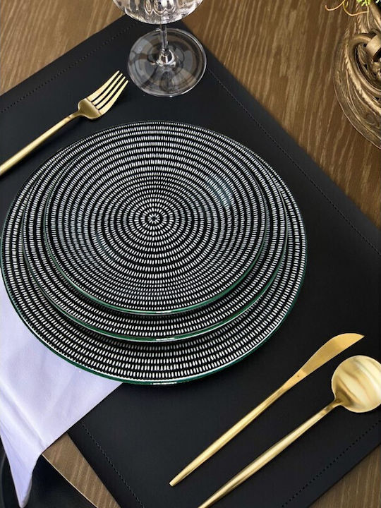Viosarp Design Πιάτο Ρηχό από Πορσελάνη Λευκό με Διάμετρο 27cm