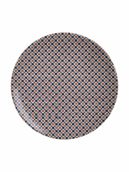 Click Plate Desert Ceramic Multicolour with Diameter 20cm 6pcs
