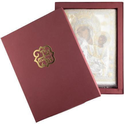 Panagia Paramythia Replica of Miraculous Icon Authentic Product of Vatopedi Monastery Holy Great Monastery Vatopedi 030401000020 30 X 21 Cm