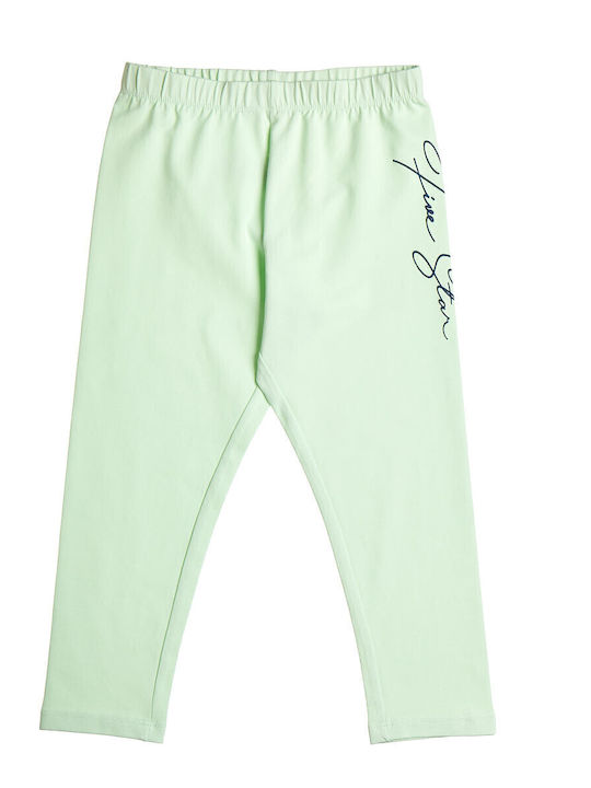 Kinder-Set mit Leggings Sommer 2Stück Blau