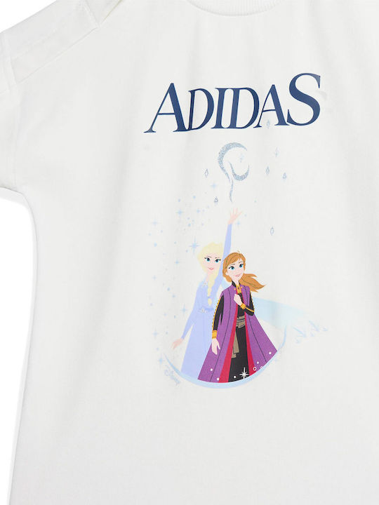 adidas Παιδικό Σετ με Σορτς White 2τμχ