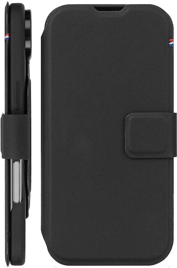 Husă Texturată din Silicon Tip Folio Carcasă Detasabilă iPhone 17 Air Negru