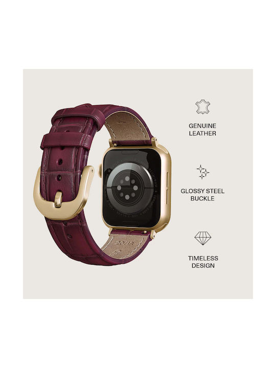 Burga Armband Gold (Apple Watch 4/5/6/7/8/9/10/11, SE, Ultra) Burga Armband Gold (Apple Watch 4/5/6/7/8/9/10/11, SE, Ultra)