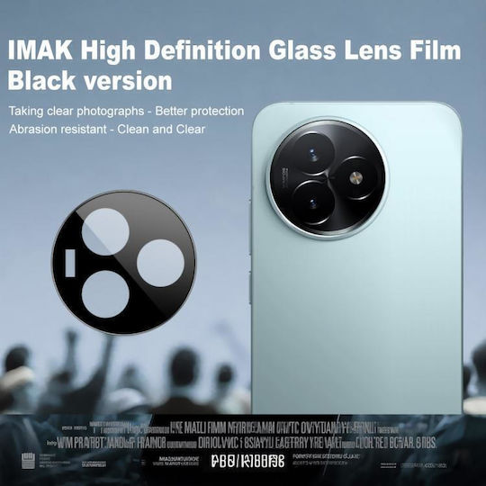 Redmi K80 Ultra Imak Rückkamera Objektiv Glasfolie Schwarze Version