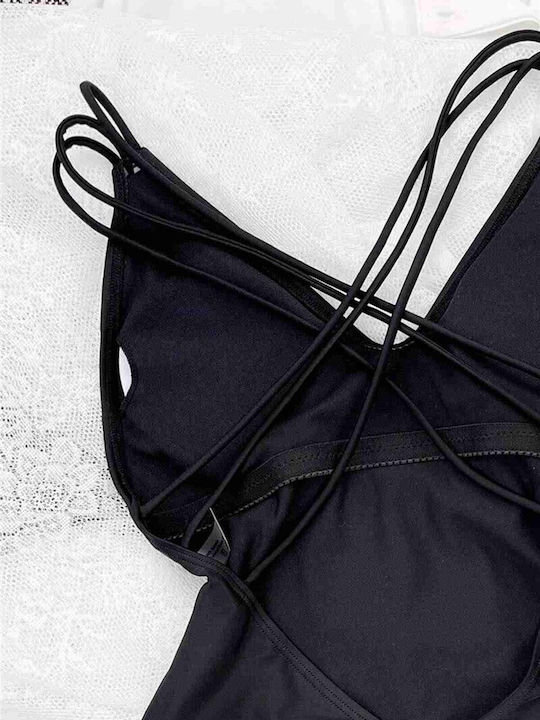 Badeanzug Black
